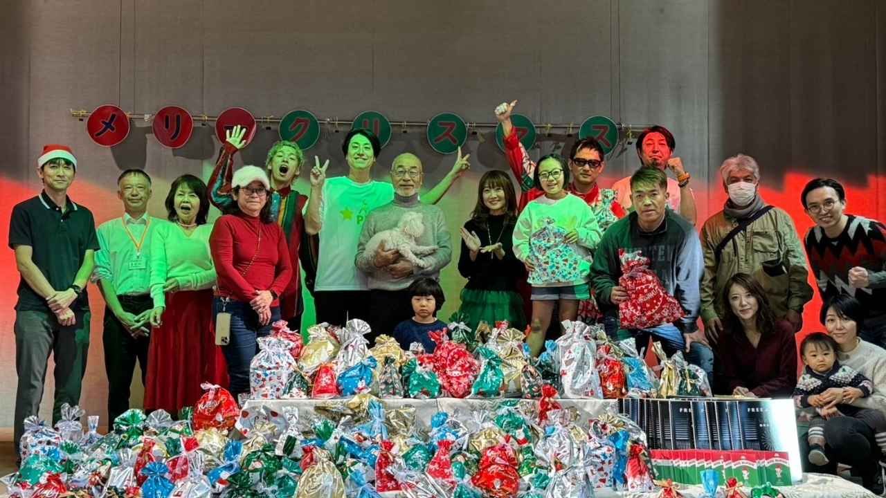 今年17年目】一人一人がサンタクロース！ 施設のこども達にクリスマス