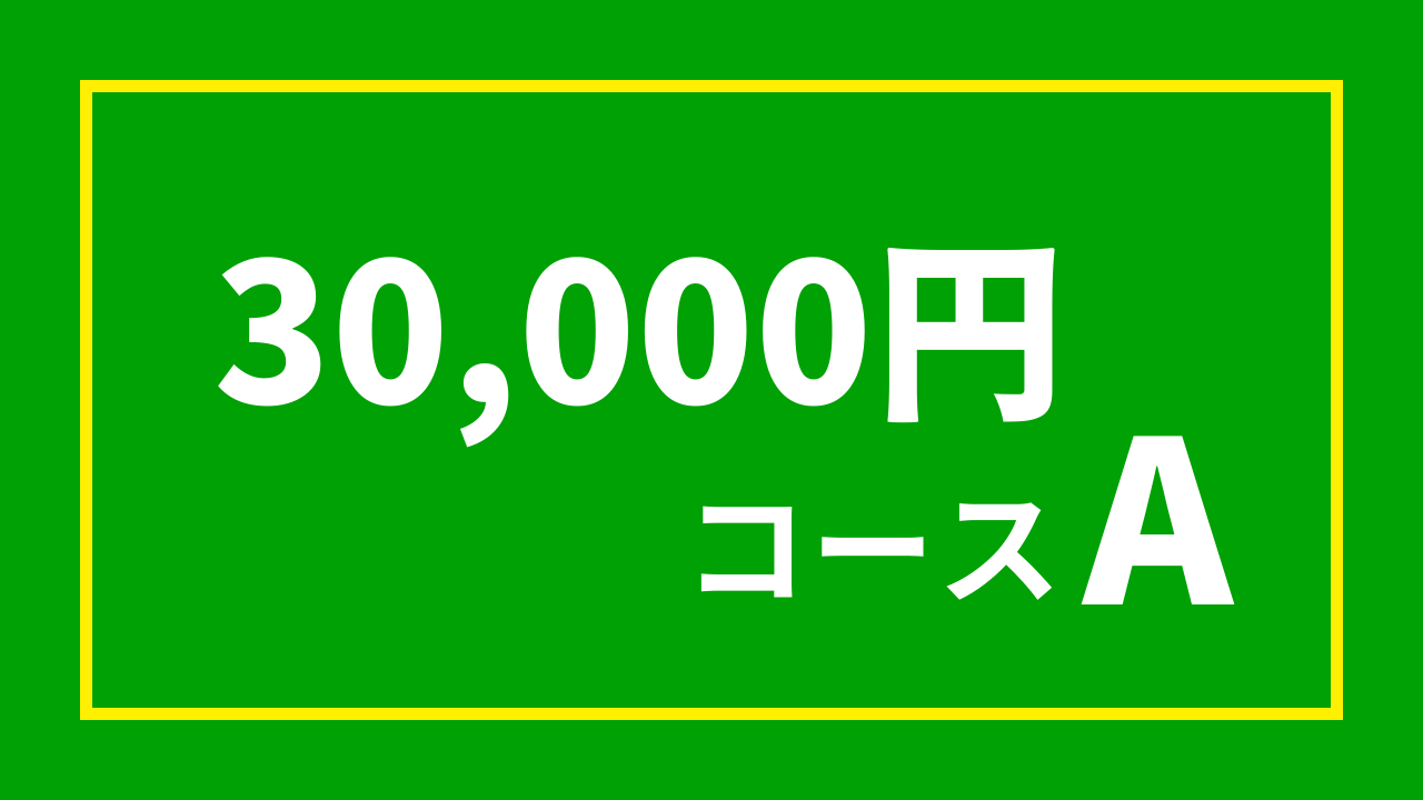 【杉浦プロ関連返礼品あり】3万円コースA（30,000）