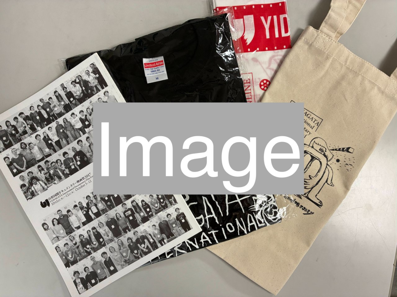 ⑥35,000円　御礼のメール＋YIDFF 2025インタビュー集＋グッズセット