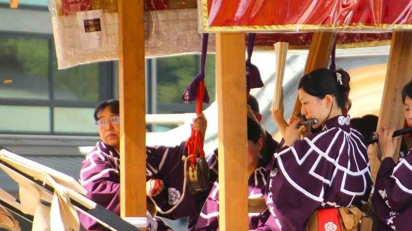 八坂神社へ祇園囃子を奉納しました | 【平成女鉾清音会】設立30周年の